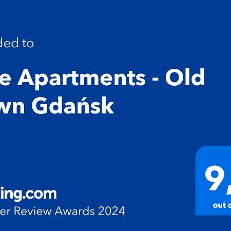 Arte Apartments - Old Town Гданськ Екстер'єр фото